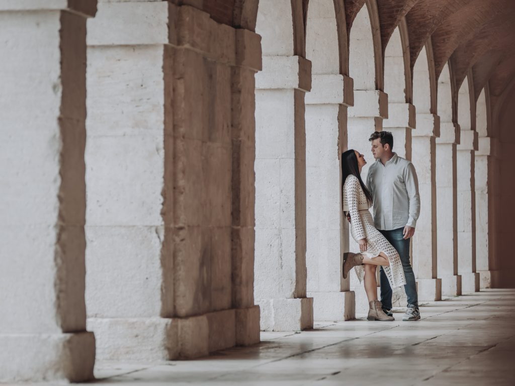 Sesión de pareja BODA en el Palacio de Rey en Aranjuez, Madrid y Toledo