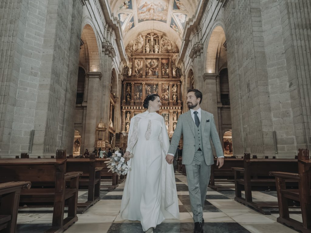 fotógrafo de bodas monasterio del Escorial y hotel Exe Palace
